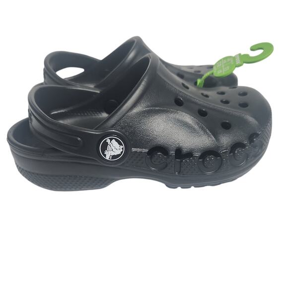 Crocs baya clog black little kid size C10 / 10 NWT - Picture 2 of 8